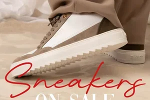 High-end sneakers met korting