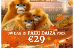 Sweet Days : bezoek Pairi Daiza voor slechts 29 euro