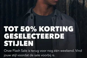 De Weekend Flash Sale is terug | Tot 50% korting