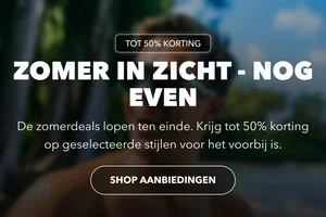 Tot 50% korting | Eindigt binnenkort