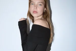 Knitwear: bejewelled embellishment and light weaves