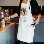 Gepersonaliseerd keukenschort met foto en tekst, Foto cadeaus, Verjaardagscadeau, Cadeau haar, Cadeau vriendin, Cadeau zus, Cadeau moeder, Grappige cadeaus, Romantisch cadeau, Huwelijkscadeau, Kleine cadeautjes, Cadeau, Cadeau idee