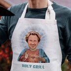 Gepersonaliseerde keukenschort halo met gezicht en tekst, Vaderdag cadeau, Verjaardagscadeau, Cadeau voor mannen / vriend, Cadeau voor vrouwen / vriendin, Cadeau moeder, Cadeau vader, Romantisch cadeau, Huwelijkscadeau, Kleine cadeautjes, Cadeau, Cadeau idee