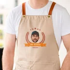 Gepersonaliseerd schort BBQ koning met foto, Foto cadeaus, Verjaardagscadeau, Cadeau voor mannen / vriend, Cadeau voor vrouwen / vriendin, Cadeau vader, Grappige cadeaus, Romantisch cadeau, Huwelijkscadeau, Kleine cadeautjes, Cadeau, Cadeau idee