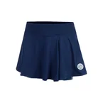 New York 2024 Printed Wavy Rok Dames-Donkerblauw