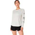 Fujitrail Logo Hardloopshirt Dames - beige