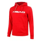 Rosie Sweater met capuchon Dames - rood, wit