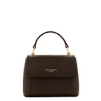 Isabel Bernard Femme Forte Heline Bruine Handtas van Kalfsleer IB21130