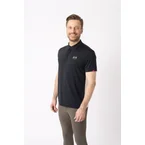 Aidan naadloos poloshirt, heren Anthracite Dark Grey 50