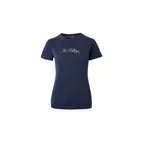 Daniele dames koel t-shirt met korte mouwen Dark Navy 38
