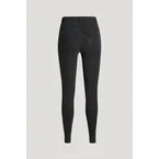 Hope dames denim rijbroek met full grip Black M