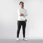 Hero Motion T-shirt Lange Mouwen - Wit