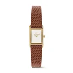 Bound Mini Light Brown Lizard Gold