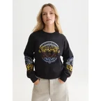 Relaxed Embroidered Cotton Sweatshirt