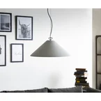 DELIFE Hanglamp Fatua 40 cm Beton 60 W pendellamp lamp