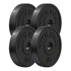 Voordeelbundel 5 kg (4x1.25 kg) Halterschijven Kunststof