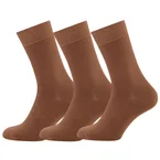 Sokken Beau (3-pack) - Bruin