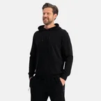 Lounge hoodie Boas - Zwart