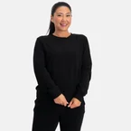 Lounge sweater Hailey - Zwart