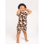 Paper Panther T-shirt en Shorts set Baby