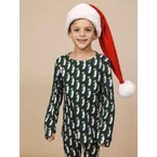 Penguin Xmas Long Sleeve T-shirt Kids