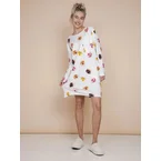 Donuts Long Sleeve Dress Dames