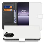 OnePlus Nord CE 5 Book Case Wit Met Pasjeshouder Kunstleer