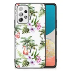 Samsung Galaxy A53 Dierenprint Telefoonhoesje Flamingo Palms