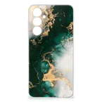 TPU Siliconen Hoesje voor Samsung Galaxy A54 5G Marmer Groen