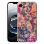 TPU Hoesje iPhone 16e | iPhone 17e - Bosje Bloemen Backcover