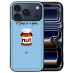 Nut Home hoesje iPhone 18 Pro met zwarte randen