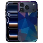 iPhone 18 Pro Max Back Cover hoesje Polygon Dark