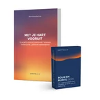 Boek: Met je hart vooruit + gratis Rouw en ruimte deck