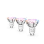 Philips Hue White & Color Ambiance Essential Gu10 - Slimme Spot - 345 Lm - 4,7 W - 3-pack
