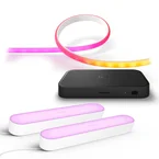 Philips Bundel: Gradient Lightstrip 2m + Hue Sync Box 8k + 2-pack Play Bar Wit