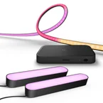 Philips Bundel: 2-pack Play Bar Zwart + Play Gradient Lightstrip 75" + Hue Sync Box 8k