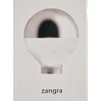 Zangra light bulb Silver Crown Mirror 42W