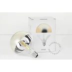 Zangra - E27 dimmable filament LED light bulb - gold and clear glass - 2700K - 4W