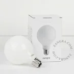 Zangra - E27 dimmable filament LED light bulb - opal glass - 2700K - 4W