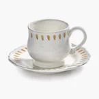 Serax Charly Cappuccino Cup with Saucer