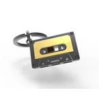 Chocli Sleutelhanger Audio Tape Black