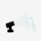 Projector lamp with four images