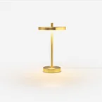 Gold cosy lamp - With three light settings
