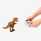Remote-controlled dinosaur