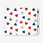 Tablecloth with hearts - 140x220 cm