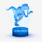 Effect lamp - Dinosaur in different colours