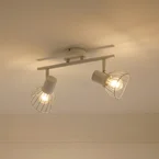 Piena 2 Plafondlamp Beige Lindby - Eetkamer - Modern - Metaal - Meerdere lampen
