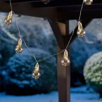 Lampini Solar Cell Lichtketting Clear - Lindby - Terras - Kunststof - Meerdere lampen