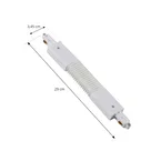 Linaro Track Flex Connector Wit - Lindby - Kunststof