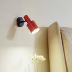 Ovelia Wandlamp Orange/Black - Lindby - Woonkamer - Modern - Metaal - 1 lamp